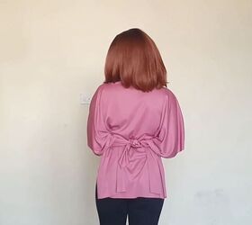 the easiest diy top ever no sew multi way top takes 5mins to make, DIY tie back top