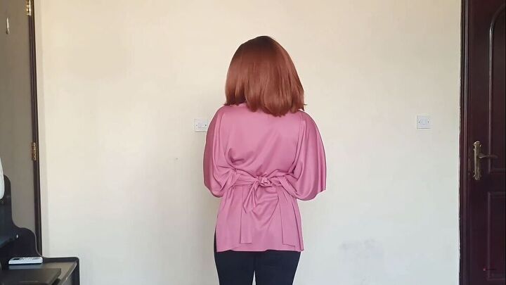 the easiest diy top ever no sew multi way top takes 5mins to make, DIY tie back top