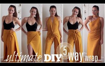 1 Garment, 5 Different Ways: DIY Multiway Dress, Pants, Skirt & Romper