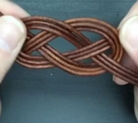DIY Simple Knotted Bracelet