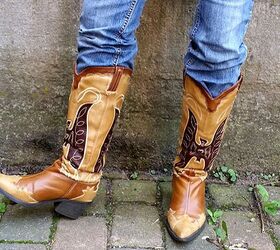 my diy refashioned cowboy boots