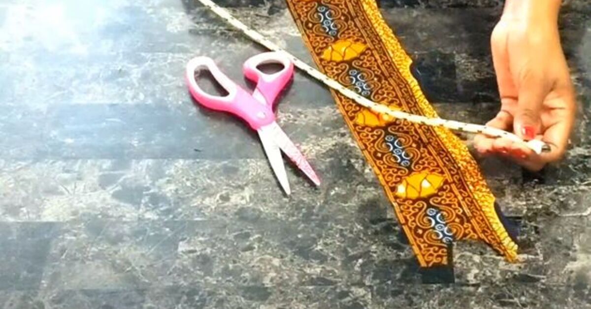 How to Make an African Fabric Rope Necklace - Quick & Simple Tutorial ...