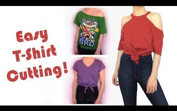 3 No-Sew DIY T-Shirt Cutting Ideas That Will Give Your Tees New Life
