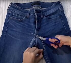 how to make jeans low rise