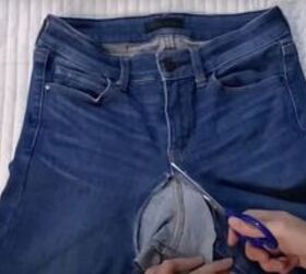 DIY Transform your jeans ! From low waist to high waist 