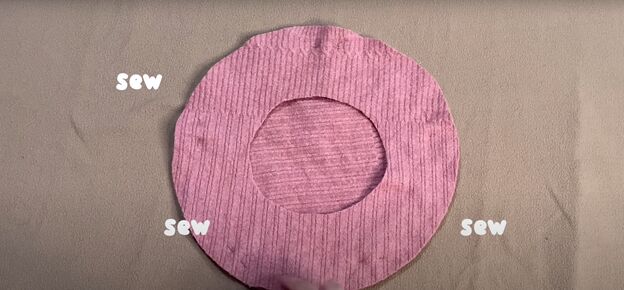 want to learn how to easily sew a beret follow these 4 simple steps, Pinning the beret ready to sew