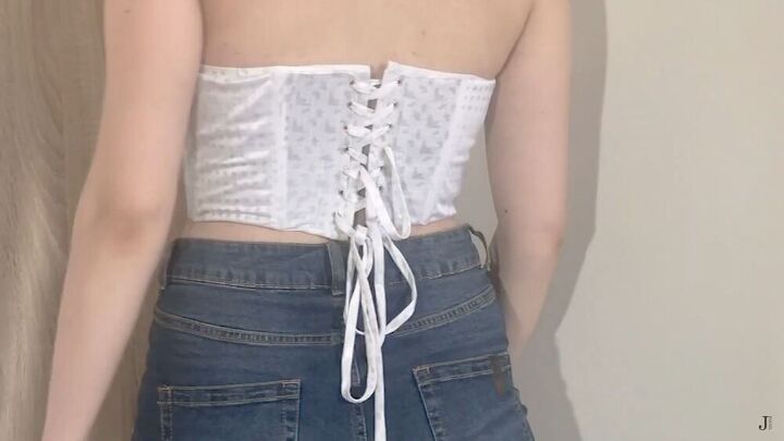 7 simple steps to sewing a corset top with boning eyelets, Sewing a corset tutorial
