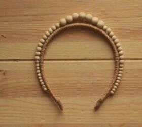 how to make this rustic vintage inspired diy beaded headband, DIY beaded headband