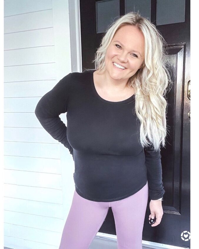 sharing the most buttery soft leggings that are affordable and cozy, Buttery soft purple leggings