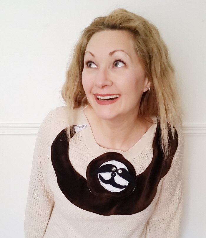diy sloth sweater refashion tutorial