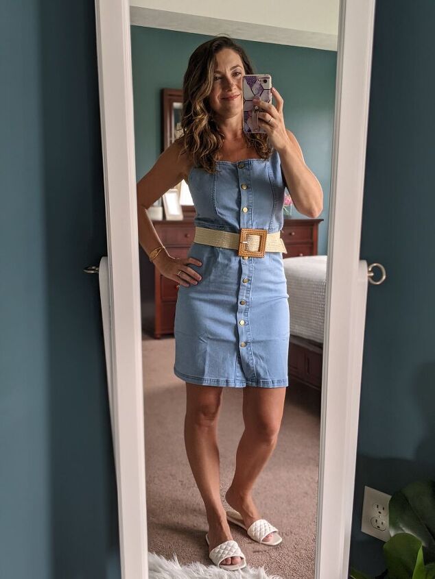 Styling a Denim Dress for Summer and Beyond | Upstyle Styling a Denim Dress for Summer and Beyond | Upstyle
