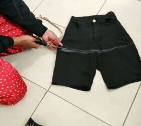 ♥ DIY Shorts Into Skirt, Quick & Easy, How to
