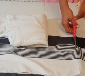 how to make an elegant peplum blouse from scratch, DIY peplum top tutorial