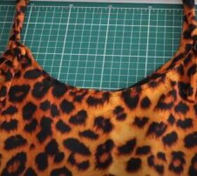 how to make a spaghetti strap tank top easy sewing tutorial, Tying the straps for the tank top