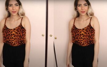 How to Make a Spaghetti Strap Tank Top - Easy Sewing Tutorial