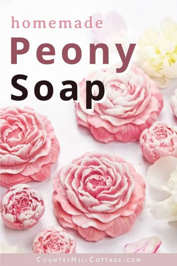 peony soap diy peony hand soap