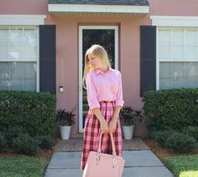 gingham on gingham style by j crew