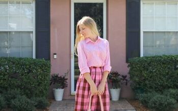 Gingham on Gingham Style by J. Crew