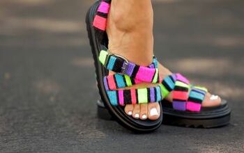 Ready for a Unique Yarn Bomb? Here's How to Make Funky DIY Sandals