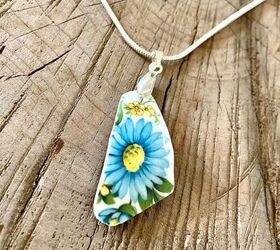 How to Make a Pretty Pendant Necklace From an Old Dish