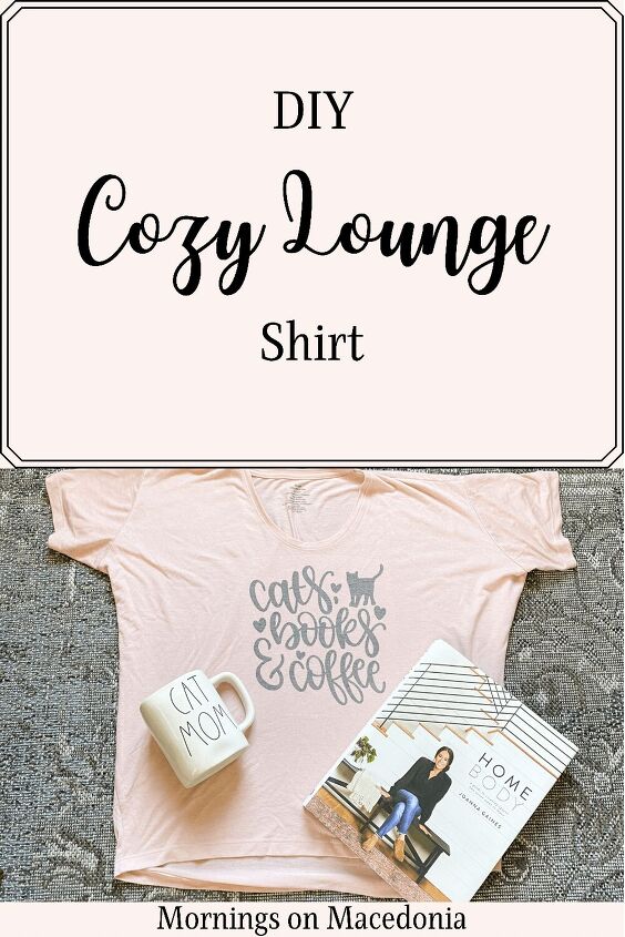 diy cozy lounge shirt, Pin For Later