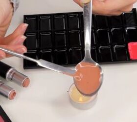 how to easily make your own fun lipsticks by melting mixing colors, How to melt and mix lipstick