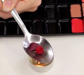 how to easily make your own fun lipsticks by melting mixing colors, How to mix two lipsticks together