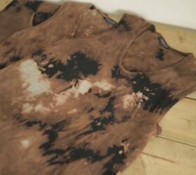 how to tie dye a black t shirt quick easy tutorial, After the t shirts have been washed and dried