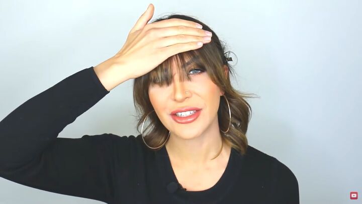 how to tame a cowlick 6 hair hacks for battling a pesky cowlick, How to dry bangs with a cowlick