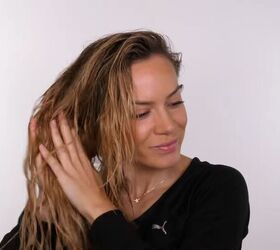 How To Do Easy Overnight Beach Waves That Last 3 Days Upstyle   Overnight Beach Waves 