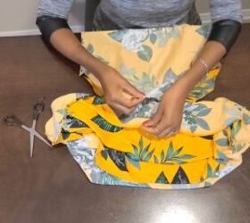 this cute diy multiway dress can be worn 4 different ways, Multiway dress tutorial