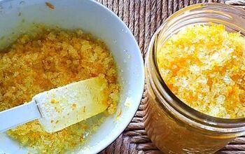 Orange DIY Bath Salts With Essential Oils
