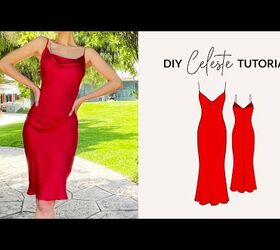 sachin and babi light blue dress Backless dress sewing pattern PDF Angelina + detailed tutorial main image 1