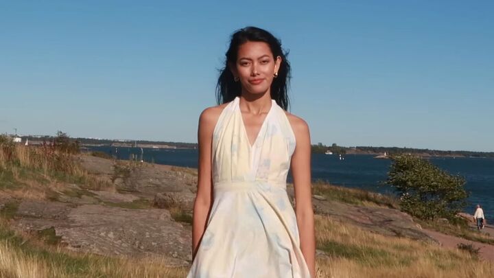 diy backless maxi dress DIY backless maxi dress