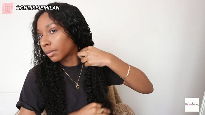 need some wig wisdom here s how best to install style your frontal, Applying gel to the hair