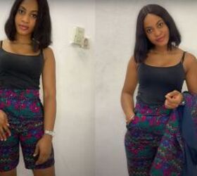 How to Make Cute DIY High-Waisted Shorts From Scratch