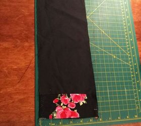 how to sew a front pocket on pants, Prepped pocket bag
