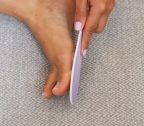 feet need some love here s how to do a perfect pedicure at home, At home pedicure to remove calluses
