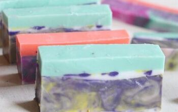 DIY Layered Soap With Essential Oils