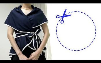 How to Make an Elegant Circle Vest You Can Wear 3 Different Ways