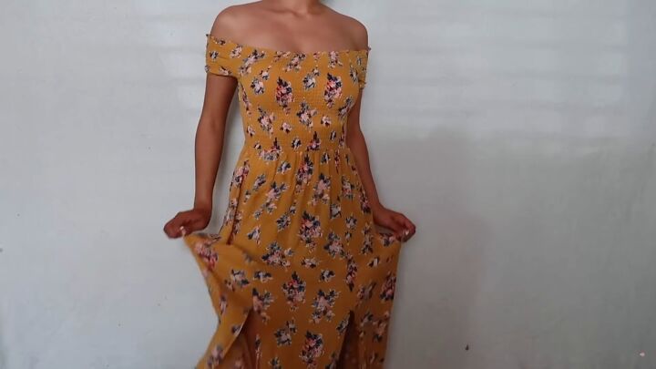 maxi dress upcycle Upcycled Maxi Dress