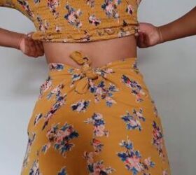 how to upcycle a maxi dress into 4 new cute garments