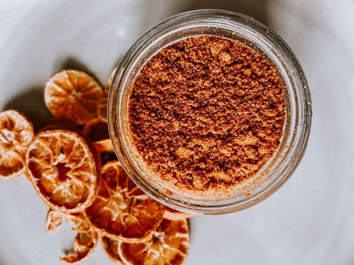 how to make orange peel powder