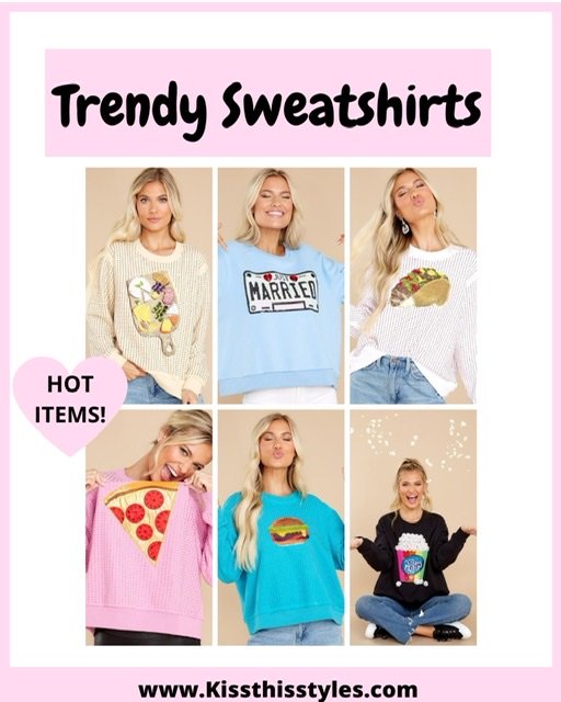 the cutest graphic sweatshirts for fall