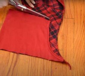 how to make a plaid shirt into a dress easy diy tutorial, How to make a dress from a shirt