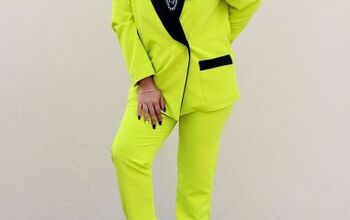 DIY Chartreuse Power Suit
