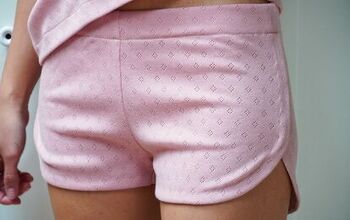 How to Sew Women’s Shorts ROSES (with Facing)