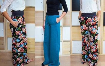 The Pattern for Women’s Sweatpants PALAZZO (+ Sewing Instructions)