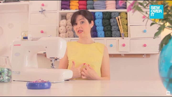 how to sew a facing on a neckline for beginners step by step tutorial, How to sew a facing on a neckline tutorial