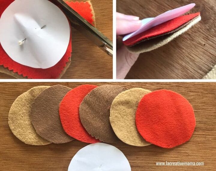 how to make a fast and easy fabric flower brooch